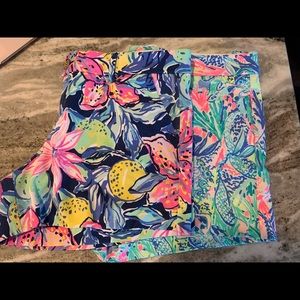 Lilly Pulitzer Callahan Stretch Shorts size 14